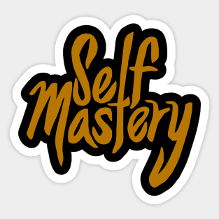 Self Mastery. Sticker